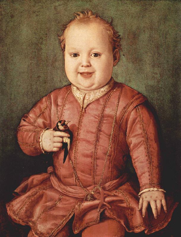 Agnolo Bronzino Portrait of Giovanni de Medici as a Child oil painting image